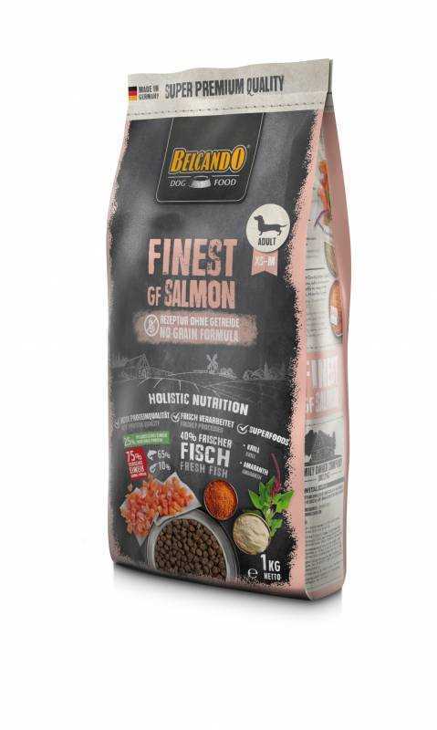 Belcando Finest GF Lazac 1 kg (csak egyfajta állati fehérje) - friss hússal
