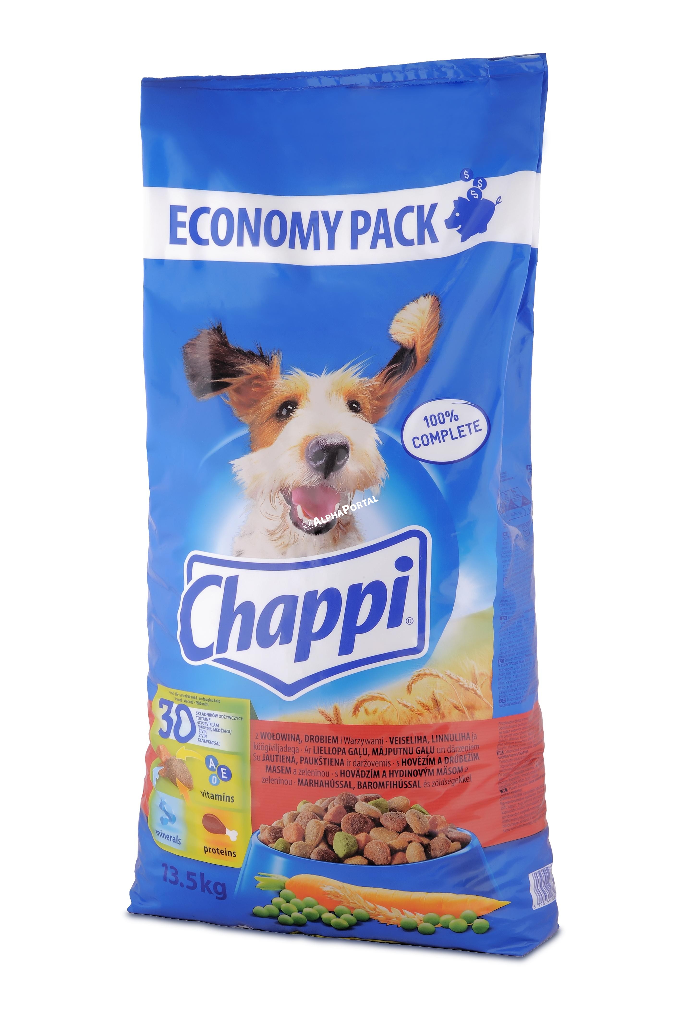 Chappi Száraz Marha-Baromfi 13,5kg kutyatáp