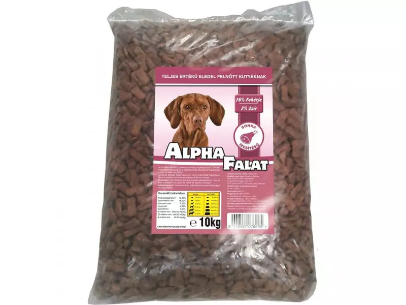 Alpha Falat Sonkás 10kg kutyatáp