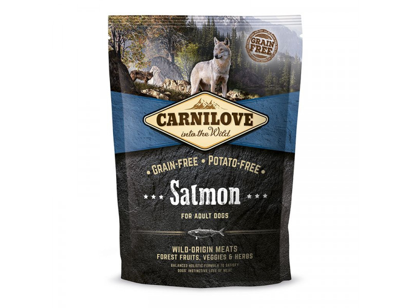 CarniLove Adult Salmon Lazac 1,5kg kutyatáp