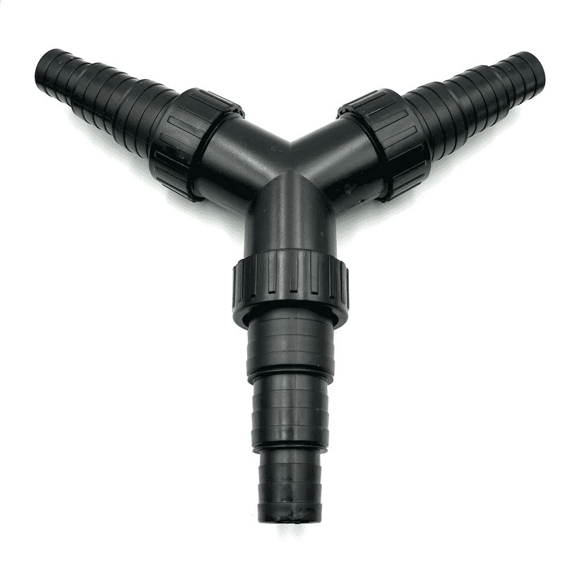 Y elosztó 25/32/38 mm-es tömlőcsatlakozással (CST-02)