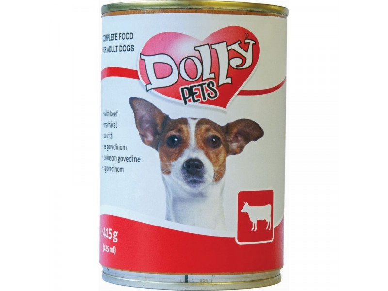 Dolly Dog Konzerv Marha 415gr