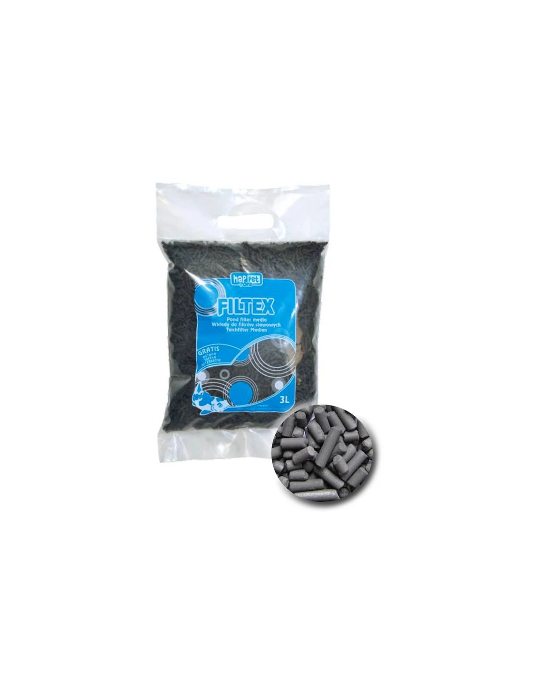 Happet Pond Carbo aktív szén kerti tó szűrőanyag - 3 liter