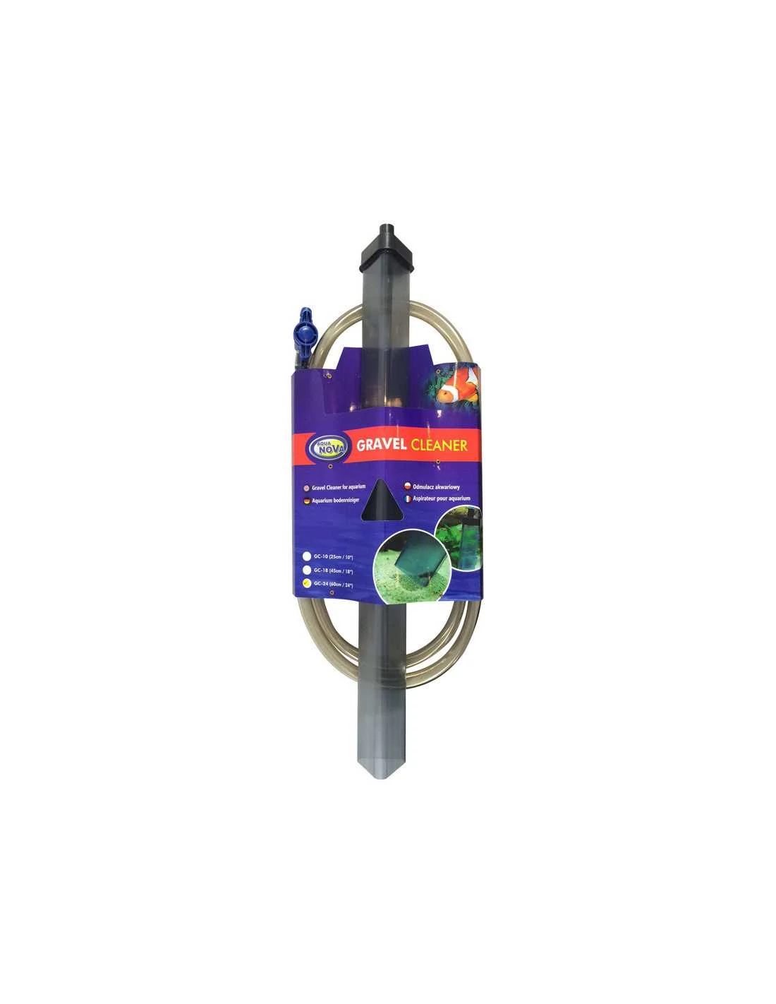 Aqua Nova akváriumi vízleszívó / aljzattisztító 60cm