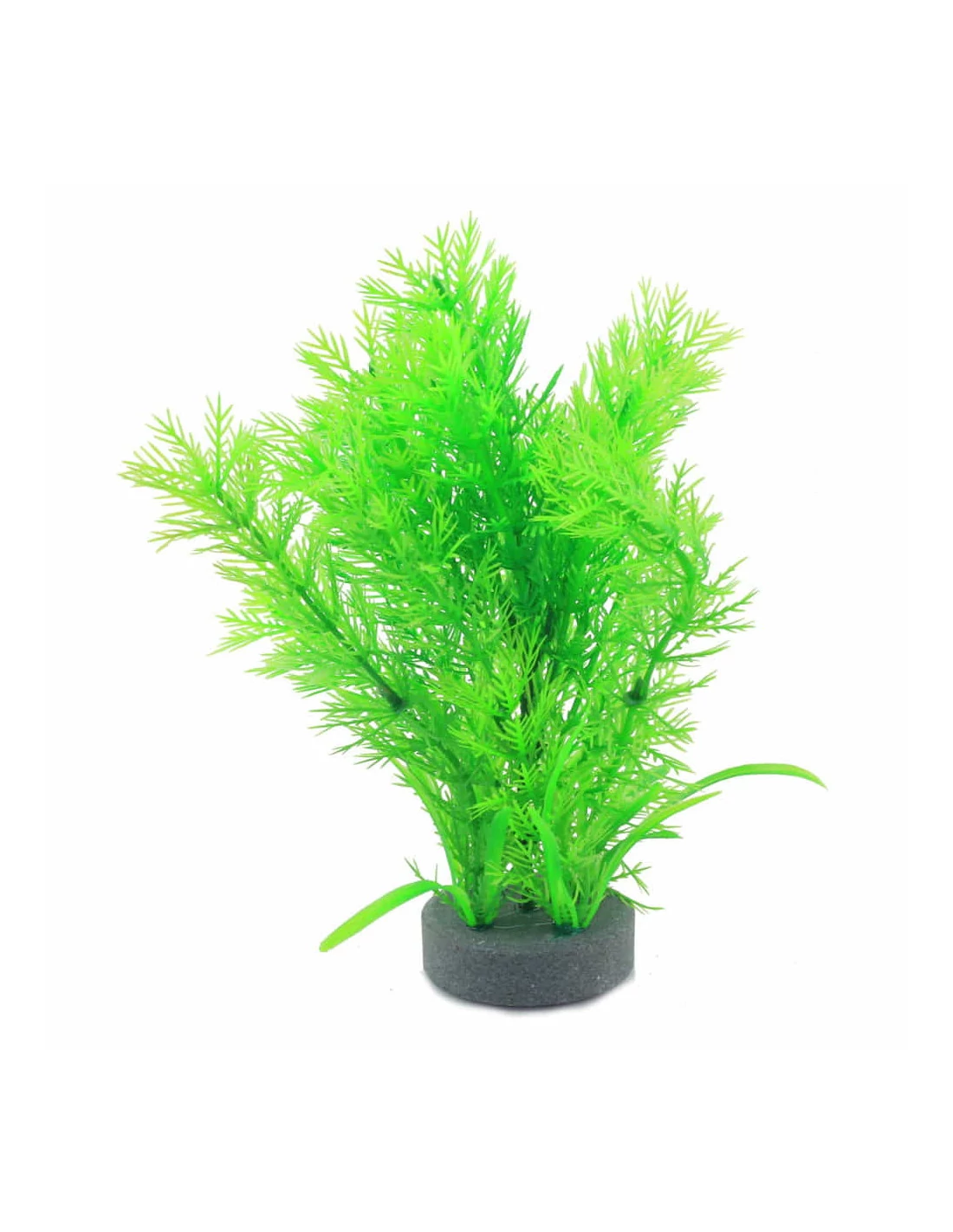 Műnövény akvárium dekoráció levegőporlasztóval 19cm