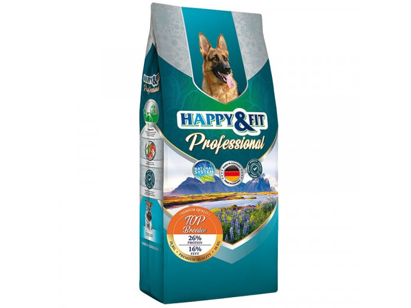 Happy&Fit Professional Top Breeder 20kg (26/16) kutyatáp
