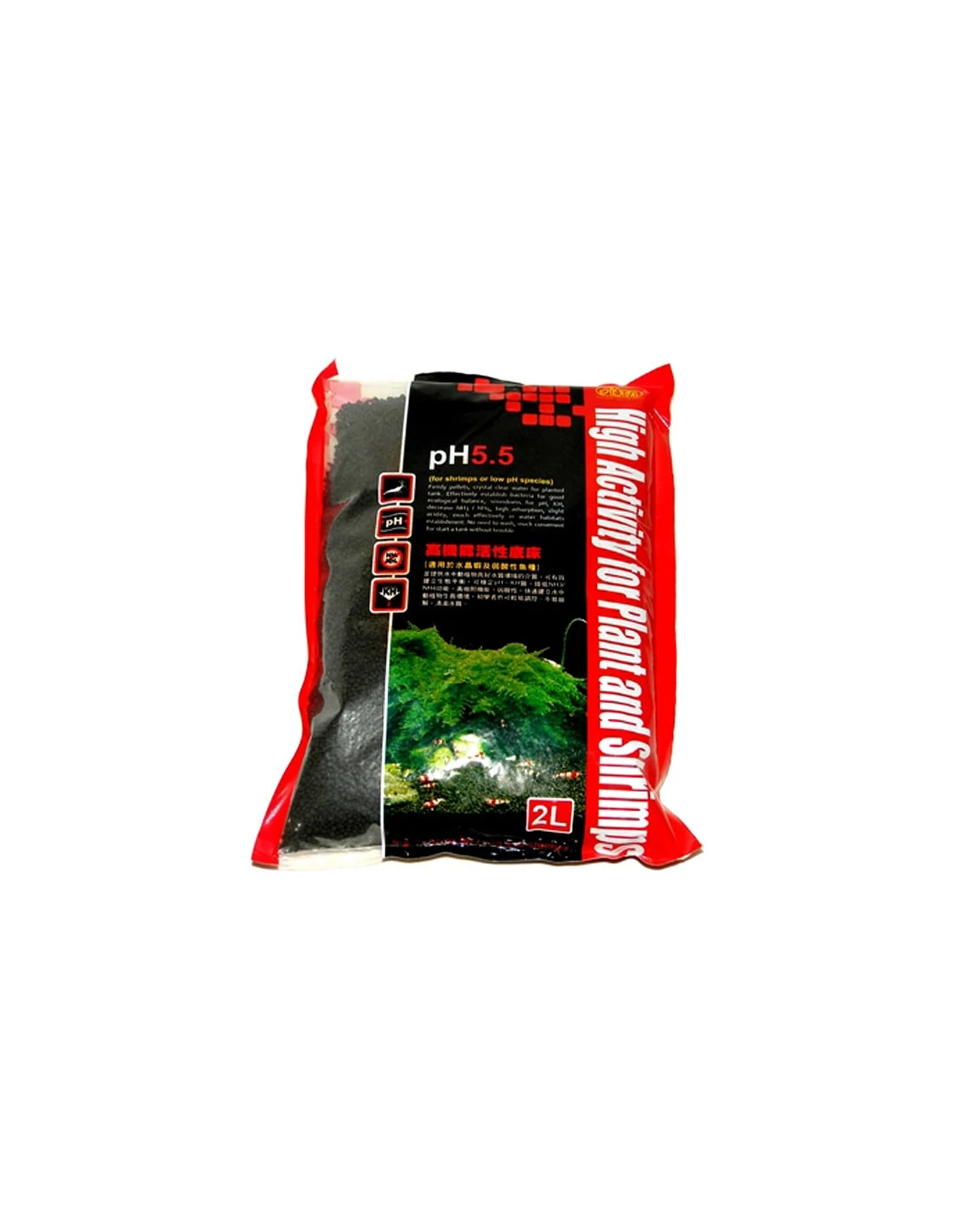 Ista Shrimp Soil pH 5.5 akváriumi növénytáp talaj - 9 liter - S