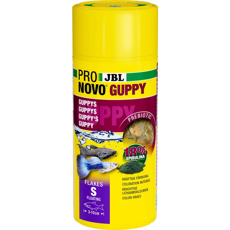 JBL ProNovo Guppy Flakes S lemezes díszhaleleség - 250ml