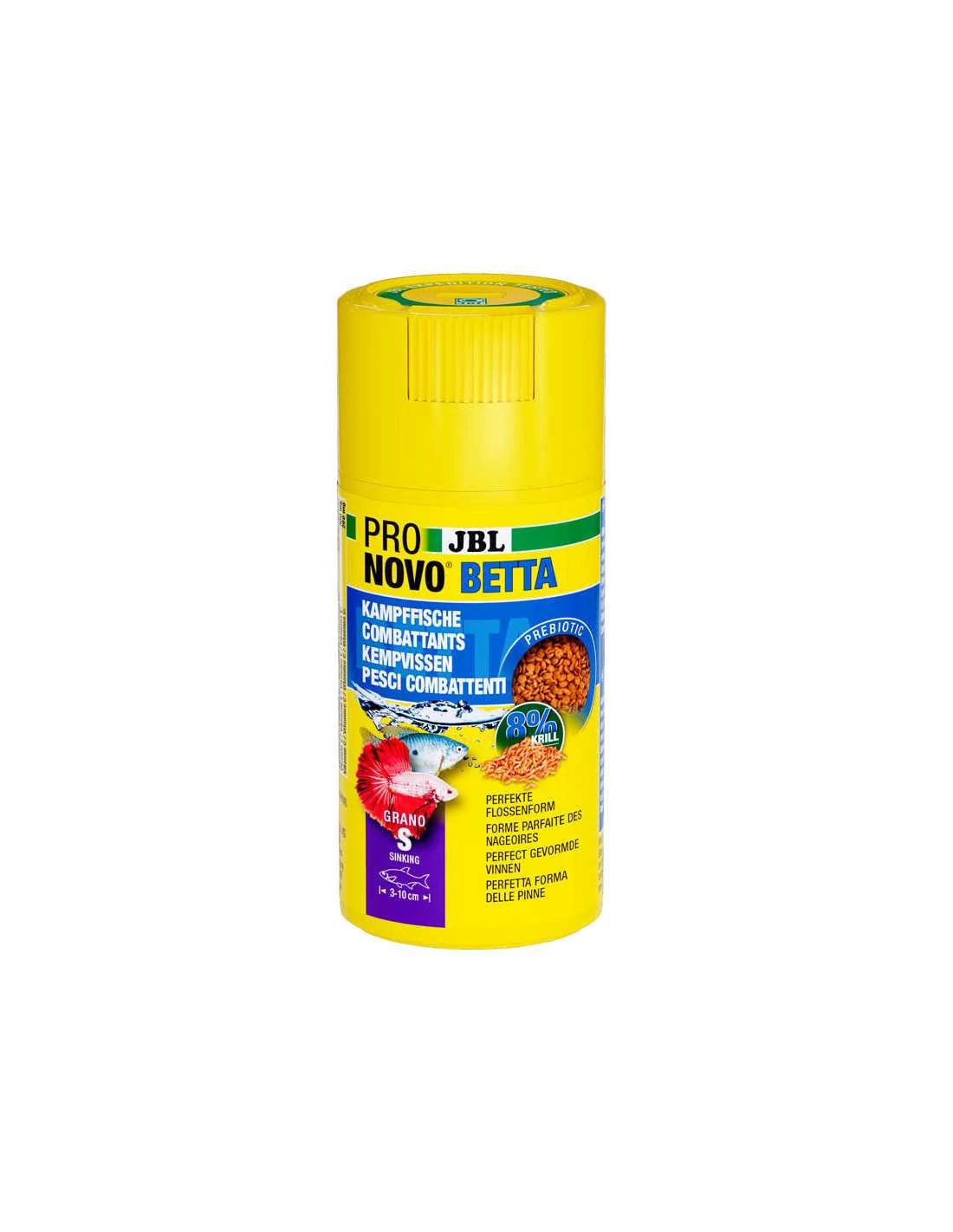 JBL ProNovo Betta Grano S szemcsés díszhaleleség - 100ml