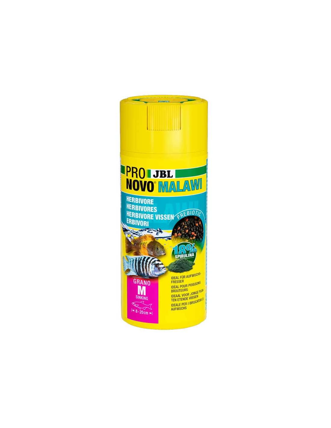 JBL ProNovo Malawi Grano M szemcsés díszhaleleség - 250ml