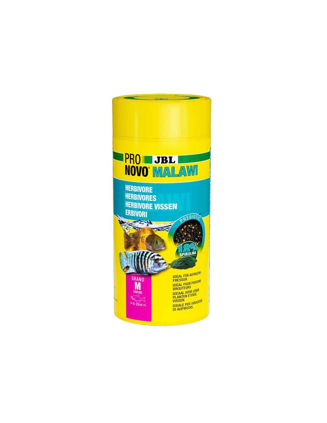 JBL ProNovo Malawi Grano M szemcsés díszhaleleség - 1 liter