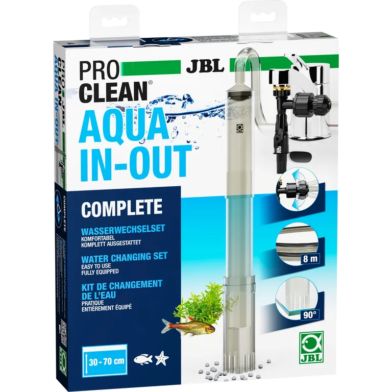 JBL ProClean Aqua In-Out Complete akváriumi vízcserélő, aljzattisztító szett