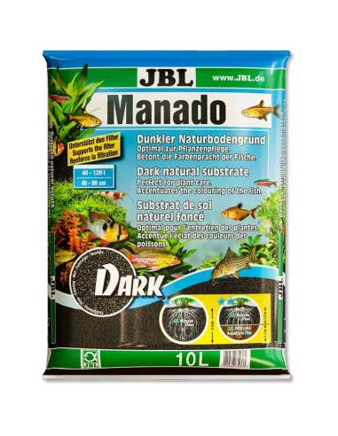 JBL Manado természetes szubsztrát akvárium aljzat - 10 liter