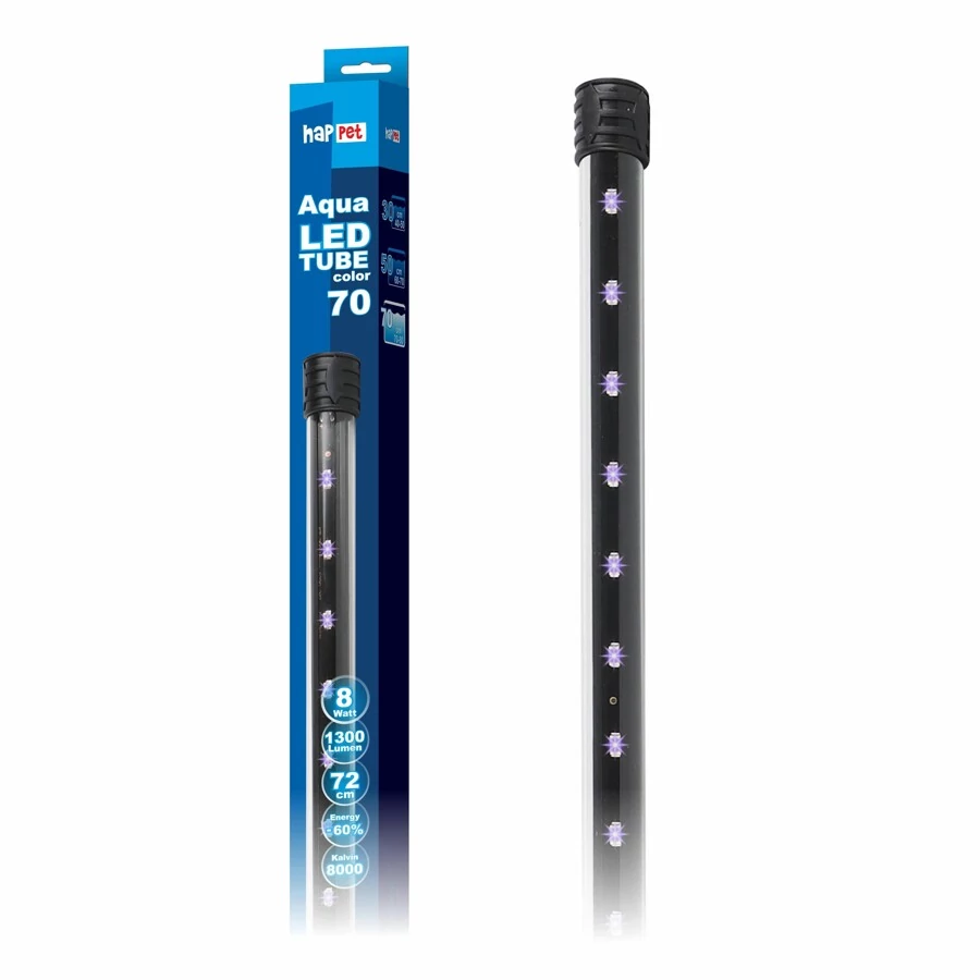 Happet AquaLED Color vízálló LED világítás akváriumba 8W/72cm