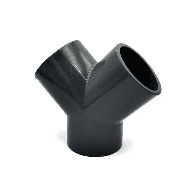 PVC 63mm ragasztható nyomócső Y idom