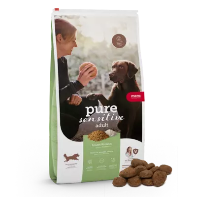 Mera Dog Pure Sensitive Adult Insect Protein kutyatáp 12,5kg