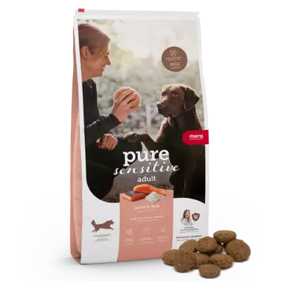 Mera Dog Pure Sensitive Adult Salmon&rice kutyatáp 12,5kg