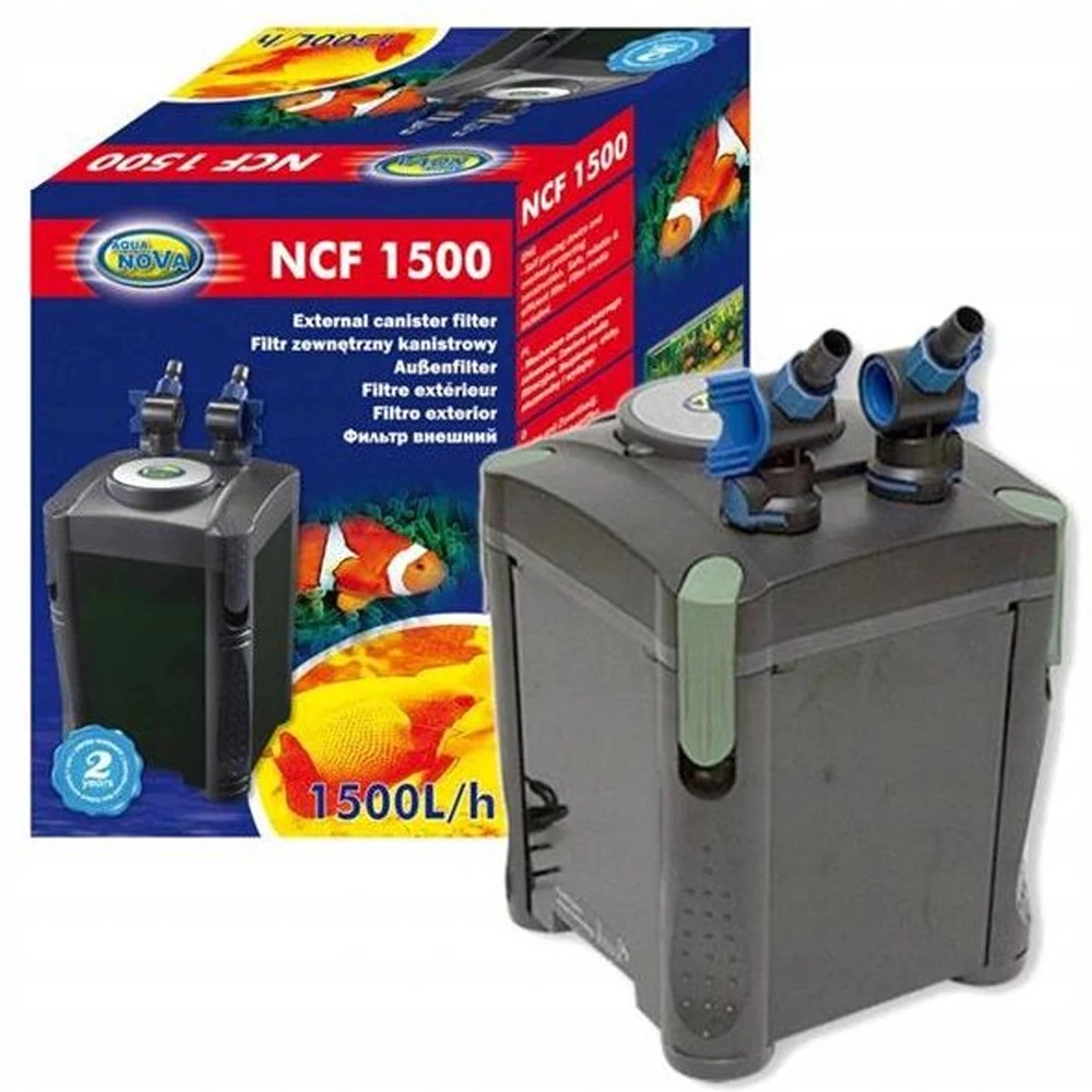Aqua Nova NCF-1500 akváriumi külső szűrő 1500l/h