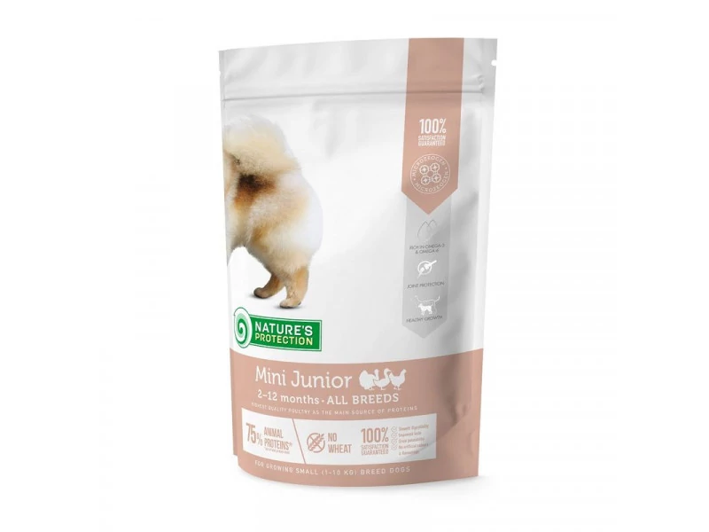 Natures Protection Dog Junior Poultry Mini 500g