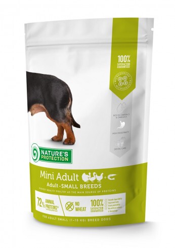 Natures Protection Dog Mini Adult Poultry&krill 500g