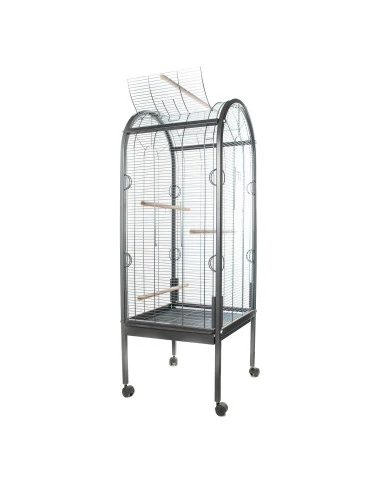 Inter-Zoo Omega Round nagy méretű madárkalitka - 56x56x163cm (kerekes)