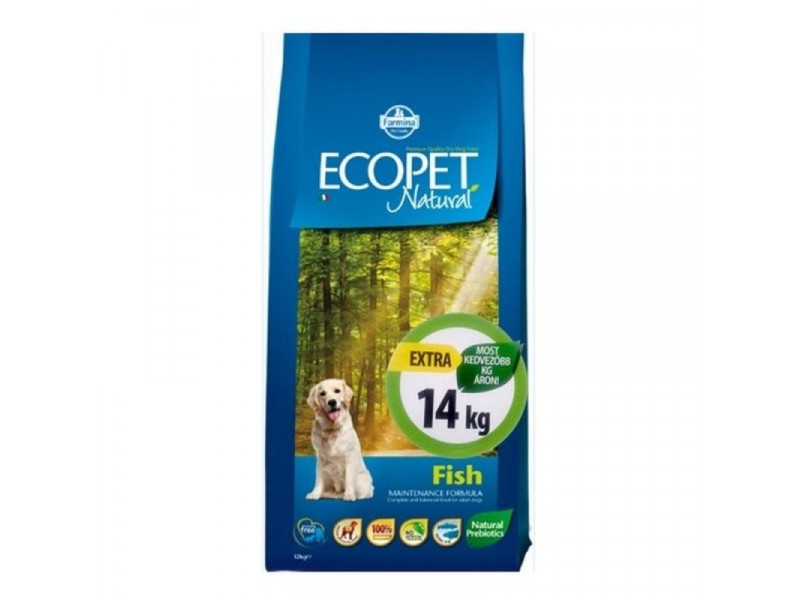 Ecopet Natural Fish Medium 14kg
