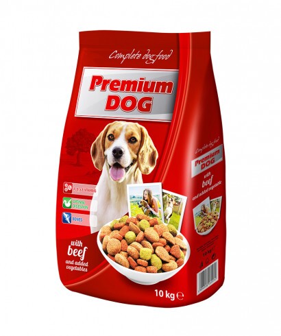 Prémium Dog Száraz Új Marha-Zöldség 10kg