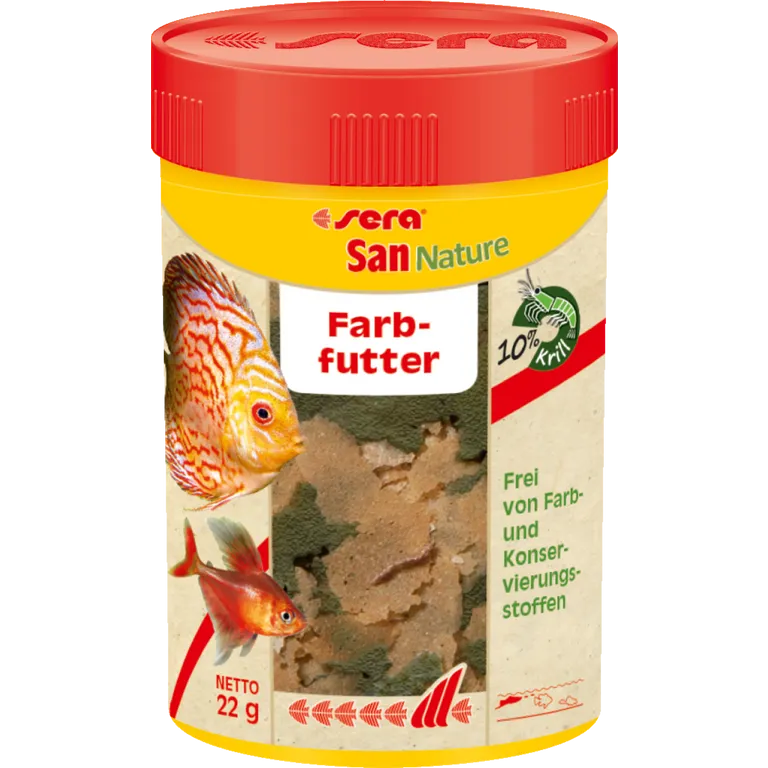 Sera San Nature lemezes díszhaleleség - 100 ml