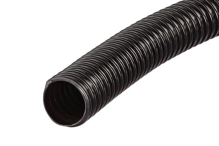 Gégecső fekete 13 mm (méterre)